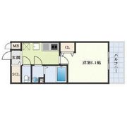 VITA弁天町の間取り画像