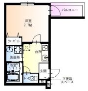 フジパレス桑津V番館の間取り画像