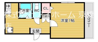 サニーパレス都島の間取り画像