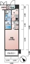 レオンコンフォート天王寺南の間取り画像