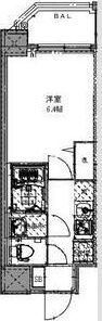 Alivis都島北通の間取り画像