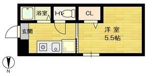 変なアパート内代の間取り画像