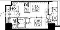 S-RESIDENCE難波西alterの間取り画像