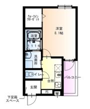 フジパレス今川公園東I番館の間取り画像