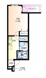フジパレス今川公園東I番館の間取り画像