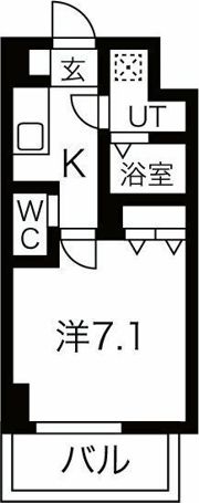 ファステート京橋バリスの間取り画像