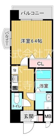 Luxe田辺の間取り画像