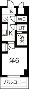 スプランディッド天王寺パークサイドの間取り画像