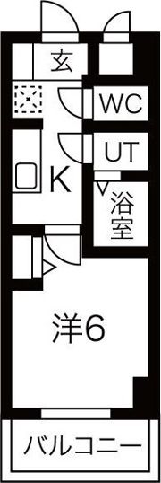 スプランディッド天王寺パークサイドの間取り画像