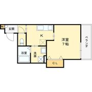 クレアール西今川の間取り画像