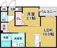 リアコート北田辺IIの間取り画像