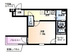 フジパレス鷹合の間取り画像