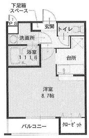 フジパレス駒川中野の間取り画像