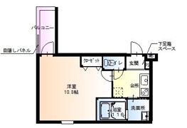 フジパレス湯里V番館の間取り画像