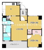 ロータリー上町の間取り画像