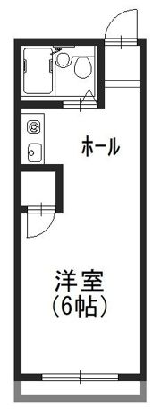 住道ハイツの間取り画像
