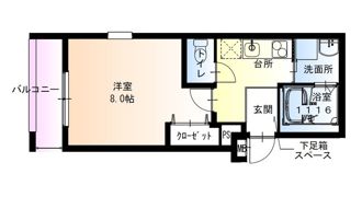 フジパレス山之内ノースの間取り画像