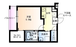 フジパレス山之内ノースの間取り画像