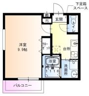 フジパレス杉本町駅西VI番館の間取り画像