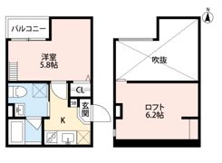 Estrella Abiko（エストレラ アビコ）の間取り画像