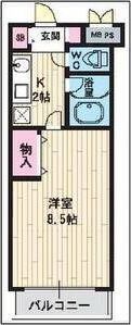 アロース我孫子東の間取り画像