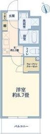 ウェルスクエア万代東の間取り画像