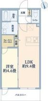 ウェルスクエア万代東の間取り画像