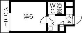 住吉パークハイツの間取り画像