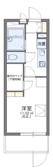 レオパレスフィオレ2の間取り画像