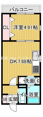 ブランノワール鴫野の間取り画像