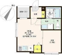 シャルマン相川の間取り画像