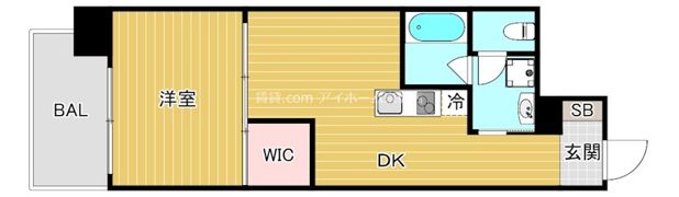 GARDENIA鶴見の間取り画像