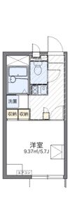 レオパレスサンオークの間取り画像