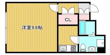 レンファ奥の坊の間取り画像