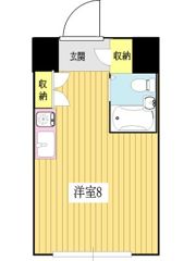 京橋プルトンビルの間取り画像
