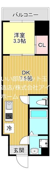 アーバンパーク弁天町の間取り画像