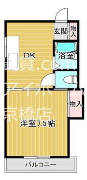 フリージアベニューの間取り画像