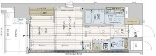 レジュールアッシュアーバンリッシュの間取り画像