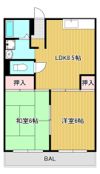 S＆Kパルデンスの間取り画像