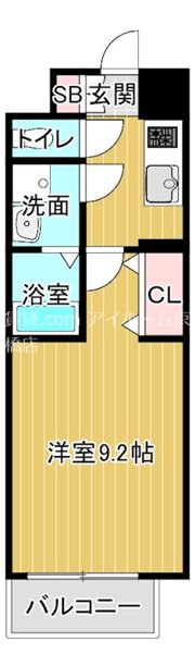 ララプレイス大阪城公園ノルドの間取り画像