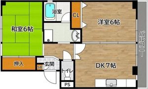アクアアトラスIIIの間取り画像