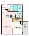 IDCパロス瓢箪山ラドノルテの間取り画像