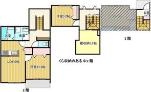 エヴァーガーデン墨江の間取り画像
