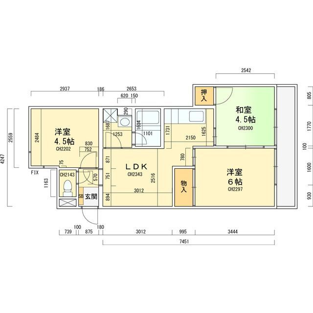 間取図