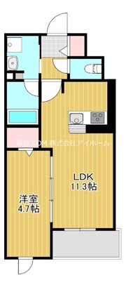 ビオトープ味原町の間取り画像