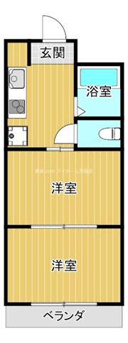エスぺラール城東の間取り画像