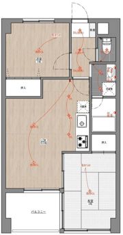 PRIVE JOTO-CHUOの間取り画像