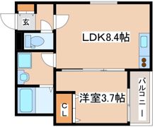 SERIRIA COMFORT:ABIKOの間取り画像