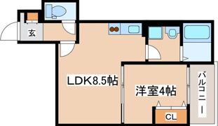 SERIRIA COMFORT:ABIKOの間取り画像