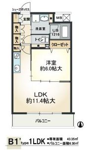 コーラルリーフ住吉の間取り画像